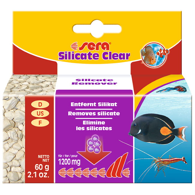Sera silicate clear 60g wkład na okrzemki akwarium